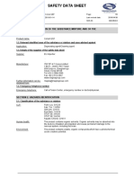 Safety Data Sheet: Section 1: Identification of The Substance/Mixture and of The Company/Undertaking