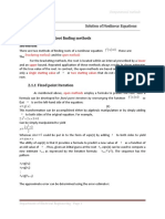 CH 2 Solution of Nonlinear Equations