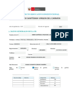 Proyecto Educativo Completo 2020 Modelo