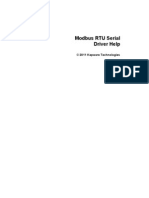 Modbus RTU Serial Driver Help: © 2011 Kepware Technologies