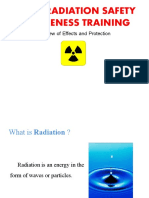 Basic Radiation Safety Awarness Training