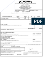 Comercial Invoice