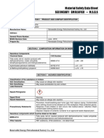 MSDS-Secondary Emulsifier