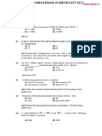 Microprocessor MCQ CS 2nd Year