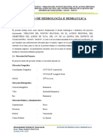 Estudio de Hidrologia e Hidraulica Final