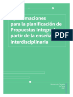 Aprox. para La Planificación de Propuestas Integradas