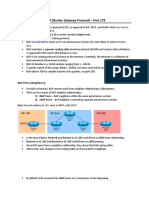 BGP (Border Gateway Protocol) - Port 179: Gateway Protocols (IGP's)