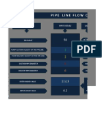 Pipe Line Flowcalculator