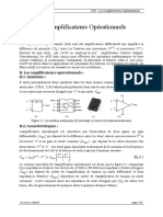 CH1 - Les Amplificateurs Opérationnels