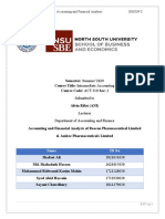 ACT310.2 Accounting and Financial Analysis Group C: Submitted To