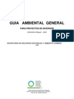 Guia Ambiental General para Proyectos de Inversion