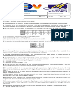 Trabalho 9° Ano - 2 Prova