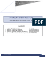 ALGISIUM SP Product Information