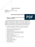 Matriz Obligaciones Tributarias