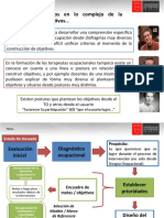 Objetivos Intervencion INDUCCION RAZONAMIENTO CLINICO