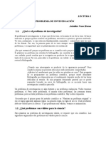 LECTURA 1 - Planteamiento Del Problema