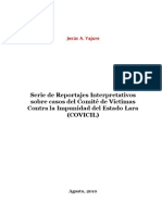 Serie de Reportajes. Caso COVICIL-2010