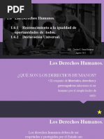 1.6 Derechos Humanos