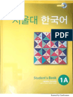 Seoul National University Korean 1A - Student 39 S Book