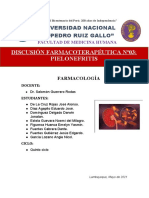 Discusión Farmacoterapéutica N 3 Pielonefritis