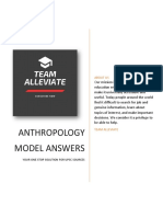 Anthropology Model Answers: About Us