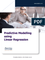 Predictive Modelling Using Linear Regression: © Analy Datalab Inc., 2016. All Rights Reserved