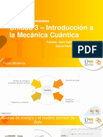 Introducción A La Mecánica Cuántica - Webconferencia Unidad 3 - Inicial