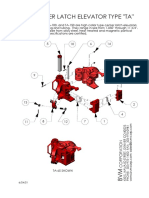 Manual de Peças Do Elevador BVM Ta-100