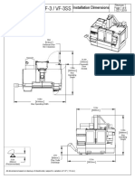 VF-3 / VF-3SS: Machine Layout Drawing