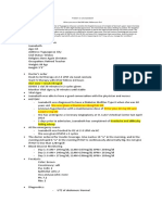 Chart Data:: - She Was Given A Diamicron 60mg/tab OD - Pritor Plus 40 MG OD and Lacipil 2 MG OD