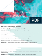 Homiletics: The Art and Science of Preaching