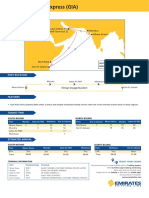 5 X 4,350 TEU Ships: Dubai (Jebel Ali) (DPW Terminal 3) Nhava Sheva Mundra