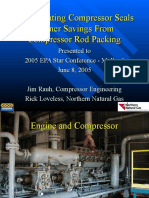 Reciprocating Compressor Seals Partner Savings From Compressor Rod Packing