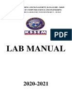 CG Lab Manual - 18 Scheme