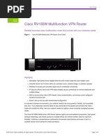 Cisco RV180W Multifunction VPN Router: Reliable Business-Class Multifunction Router That Evolves With Your Business Needs