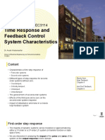 T4 - Time Response and Feedback Control System Characteristices - 2021