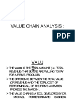 Value Chain Analysis