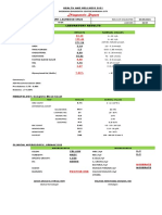 Diagnostic Report: Test Results Normal Values