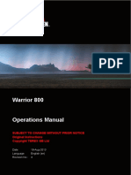 Warrior 800 Operations Manual Revision 4 (En)