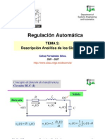 Tema2. Descripcionanaliticadelossistemas