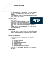 Land Rover Fault Codes