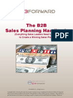 Sales Planning Handbook 3FORWARD Final