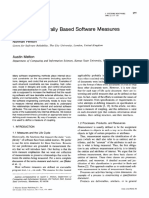 Deriving Structurally Based Software Measures: Norman Fenton