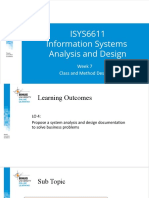 Week 7 Class and Method Design