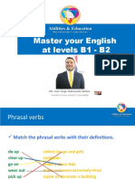 Master Your English at Levels B1 - B2: Mr. Juan Jorge Valenzuela Valdez