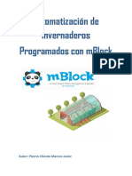 Automatización Invernadero Mblock