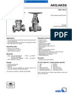 Aks/Akss: Gate Valves