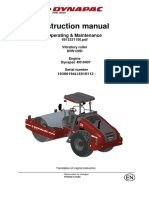 1026 Instruction Manual - DYNAPAC Compactor DRS120D