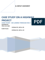 Case Study On A Highway Project: Environmental Impact Assesment