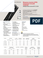 Moyenne Tension Hta Aluminium Torsade 12 20kv - Fiche
